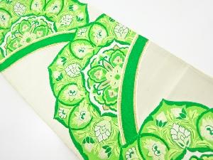 アンティーク　華紋織り出し袋帯（材料）